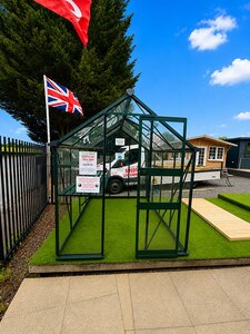 6x8 Cotswold Buford Greenhouse Ex-Display