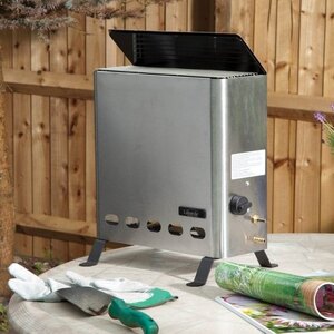 Lifestyle Eden Pro 4.2kW Greenhouse Heater - Stainless Steel (LFS922) Ex-Display