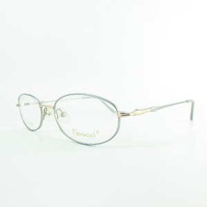 Ferucci 1642 New Ex-Display Kids Blue Metal Glasses Frames