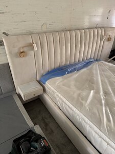 DFS Altea Ottoman Super King Size Ex-Display Bed Frame with New Mattress