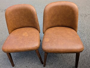 Pair of Nqp Gallery Dining Chairs - Ex-Display - Local Delivery Only
