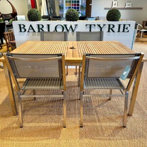 Barlow Tyrie Equinox 4 Seater Dining Set - Ex-Display Offer