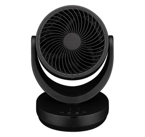 Desk Fan 8 Inch Black Homebase HOBFANBLACKEFXH1507R - Ex-Display Unboxed No Remote
