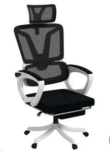 Ex-Display Vinsetto Ergonomic Office Chair, Black and White