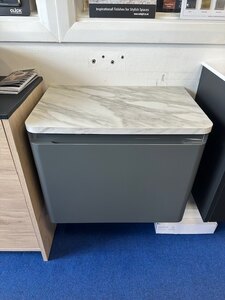 Ex-Display Calibre Vanity Unit with Laminate Marble-Effect Worktop