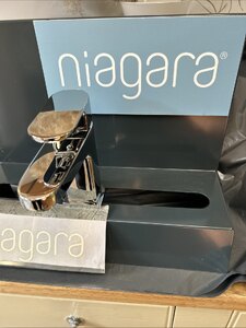 Niagara Maida Basin Monobloc Polished Chrome Sink Tap Mixer Ex-Display