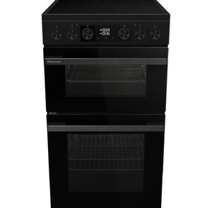 Ex-Display Hisense HDCEC5C10B Hi6 Max Electric Cooker, 50cm, Ceramic Hob