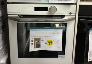 De Dietrich Oven, New Ex-Display White DP4556W