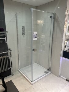 Lakes Showering Island Grenada 900x900 Cubicle and Tray, Ex-Display