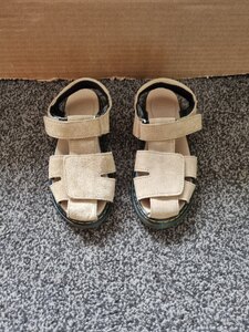 Dr Martens Kids Unisex Moby Ii T Leather Sandals Shoes Size Uk 1 Eu33 Ex-Display