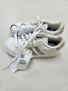 Adidas Grand Court 2.0 K Kids Trainers UK 2 White Silver – Ex-Display