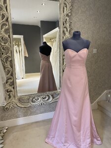 Lou Lou Bridesmaid Dress in Dusty Pink (Ex-Display) Size 10