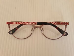 Anna Sui Designer Frame - Pdm007445 - Metallic Red - Ex-Display