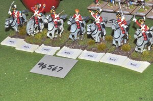 25mm Napoleonic/British Skirmish Game Ex-Display 7 Figures - Cavalry