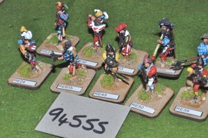 25mm Renaissance Italian Skirmish Game Ex-Display 10 Figures - Infantry