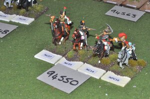 25mm Napoleonic French Skirmish Game Ex-Display 4 Figures - Cavalry