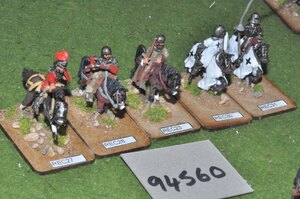 25mm Renaissance Generic Skirmish Game Ex-Display 5 Figures Cavalry