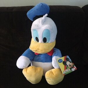 Disney Clubhouse Donald Flopsie by Posh Paws International Soft Plush Toy - Ex-Display