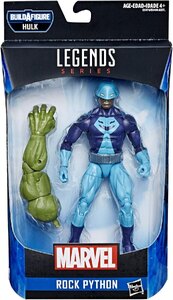 Marvel Legends Series Rock Python Collectible Action Toy Ex-Display