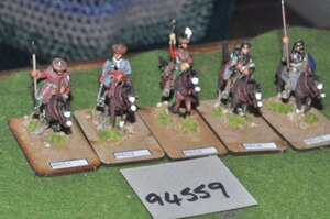 25mm Renaissance Polish Skirmish Game Ex-Display 5 Figures Cavalry
