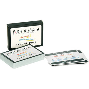 Friends TV Show Trivia Quiz 2nd Edition 50 Cards, 100 Questions Ex-Display