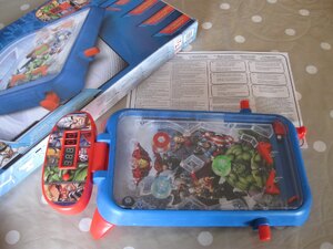 Ex-Display Marvel Avengers Assemble Electronic Super Pinball Toy New in Box