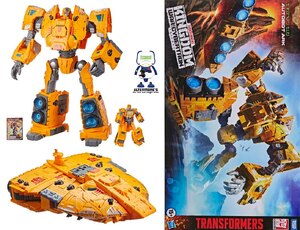 Transformers Hasbro Kingdom Titan Class Ark & Mainframe Ex-Display Action Figure