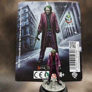 Knight Models Batman Miniatures Game Joker (Heath Ledger) OOP Ex Shop Display