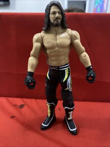 WWE AJ Styles Action Figure, Mattel Ex-Display Excellent Condition