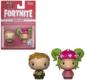 Funko Pint Sized Heroes Fortnite Ranger & Zoey Official Merchandise Ex-Display
