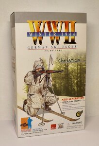 Ex-Display 1/6 Scale Dragon Wwii German Christian Ski Jager 70069