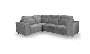 Sloane Luxury 4-Seater Left Corner Sofa Grey – Ex-Display – Excellent Condition