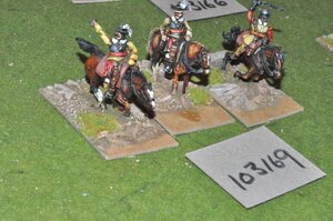 25mm ECW Generic Command Figures (3) Ex-Display