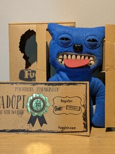 Fuggler Sir Belch Retired Funny Ugly Monster Ex-Display Soft Toy by Spin Master