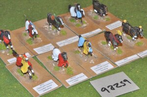 25mm Medieval/Generic 10 Horses Ex-Display - Cav (B98259)