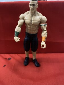 WWE John Cena Action Figure, Mattel Ex-Display Excellent Condition
