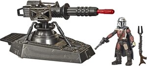 Star Wars Mission Fleet Mandalorian E-Web Cannon 6cm Scale Figure Ex-Display