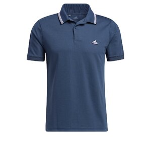 Adidas Men's Golf Go-To Primegreen Pique Polo Shirt Ex-Display Size S Navy Blue