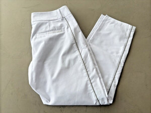 Galvin Green Nicole Breathable Golf Trousers, White, Size 40 (Medium) - Ex-Display