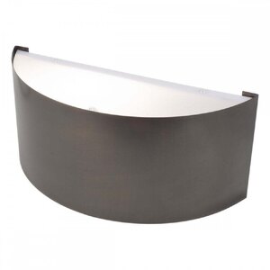 Dar Lighting Hubert 1 Light Wall Light Aged Bronze/Acrylic, Ex-Display