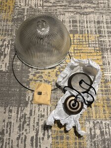 Boxed Ex-Display John Lewis Tristan Ceiling Pendant Light (Cracked Shade)