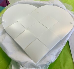 Le Klint Heart X-Small White Ceiling Light