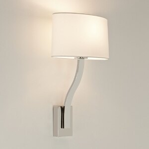 Astro Sofia Polished Chrome Wall Light, No Shade, Ex-Display