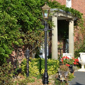 Used Ex-Display 2.7m Antique Brass 'Dorchester' Lamp Post Garden Lighting