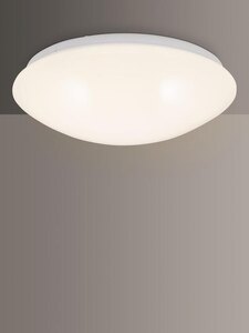 John Lewis Star Sparkle LED Flush Ceiling Light, White, Ex-Display No Box