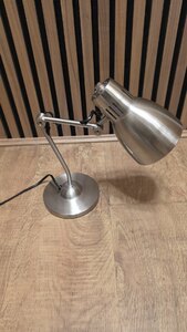John Lewis Tony Table Lamp Satin Nickel Ex-Display
