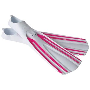 Oceanic Viper Kids Fins Pink 3-4 - Full Foot Snorkel Fins Ex-Display