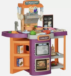 Aiyaplay 49-Piece Toy Kitchen with Trolley - Ex-Display