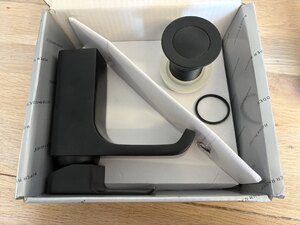 Ex-Display Roper Rhodes Hydra Basin Mixer Tap and Waste in Matt Black