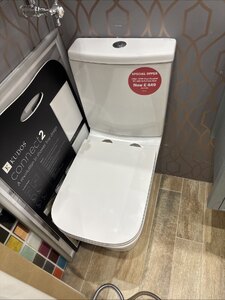Cifial WC Ex-Display Toilet and Seat